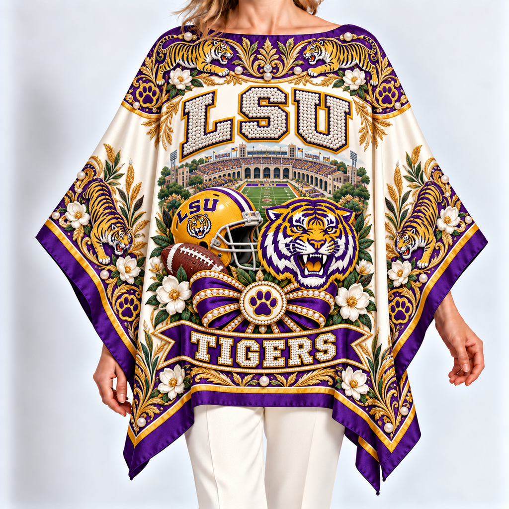 Premium LSU Collector’s Poncho NTVA