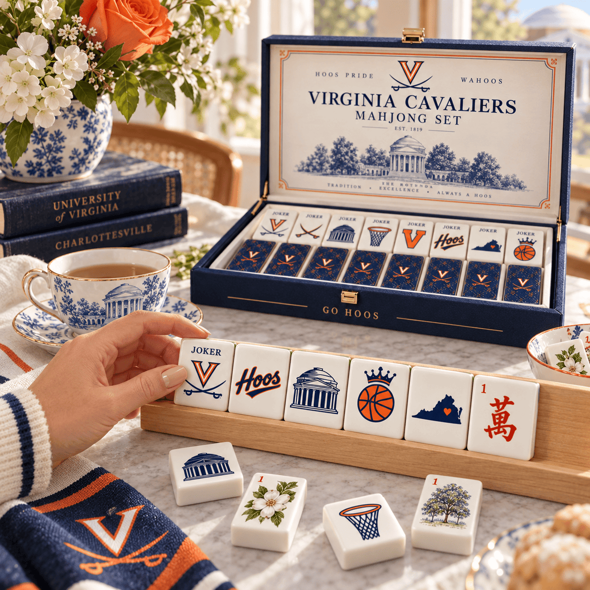 Premium VGCB Mahjong Tiles Set TNSM