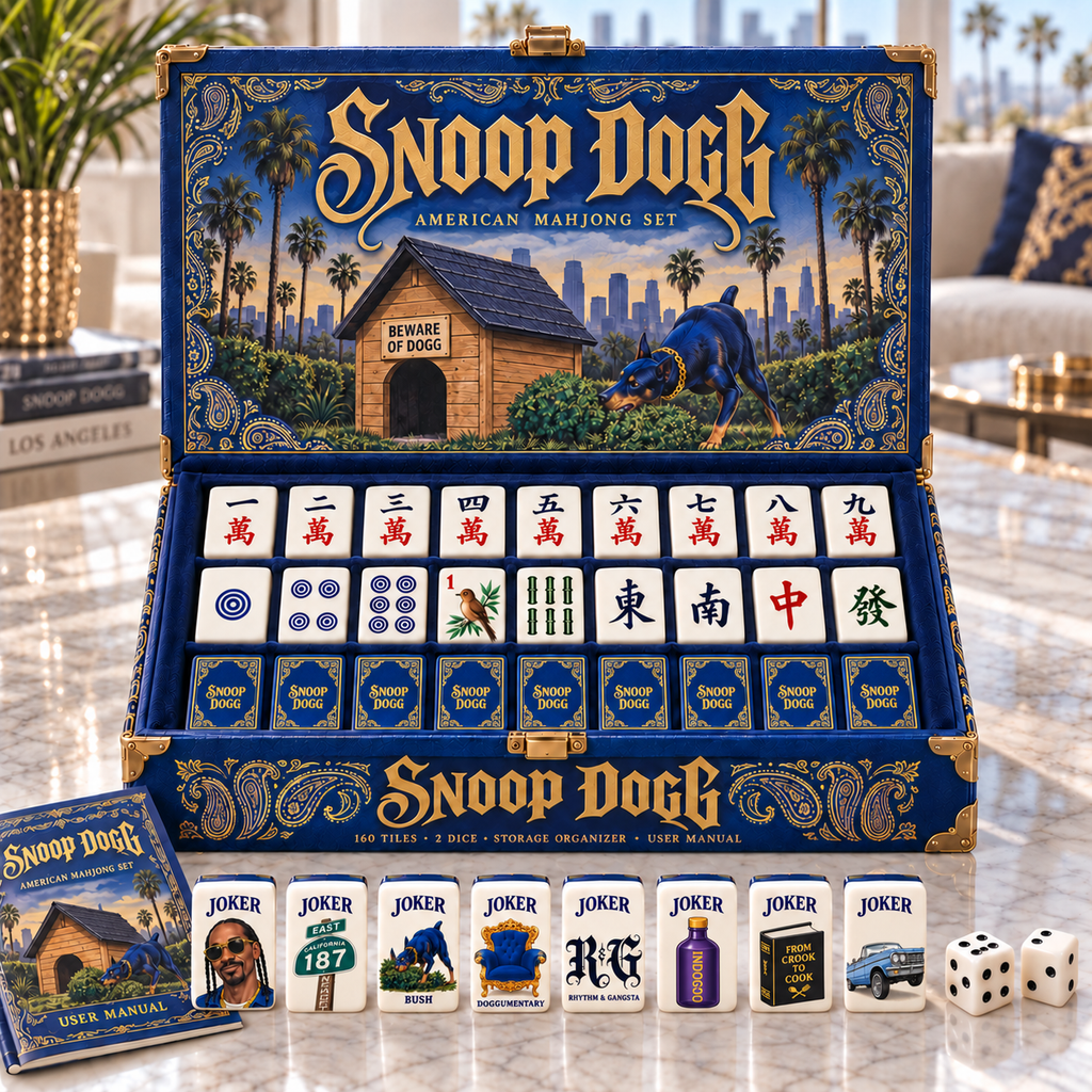Premium SND Mahjong Tiles Set TTMH