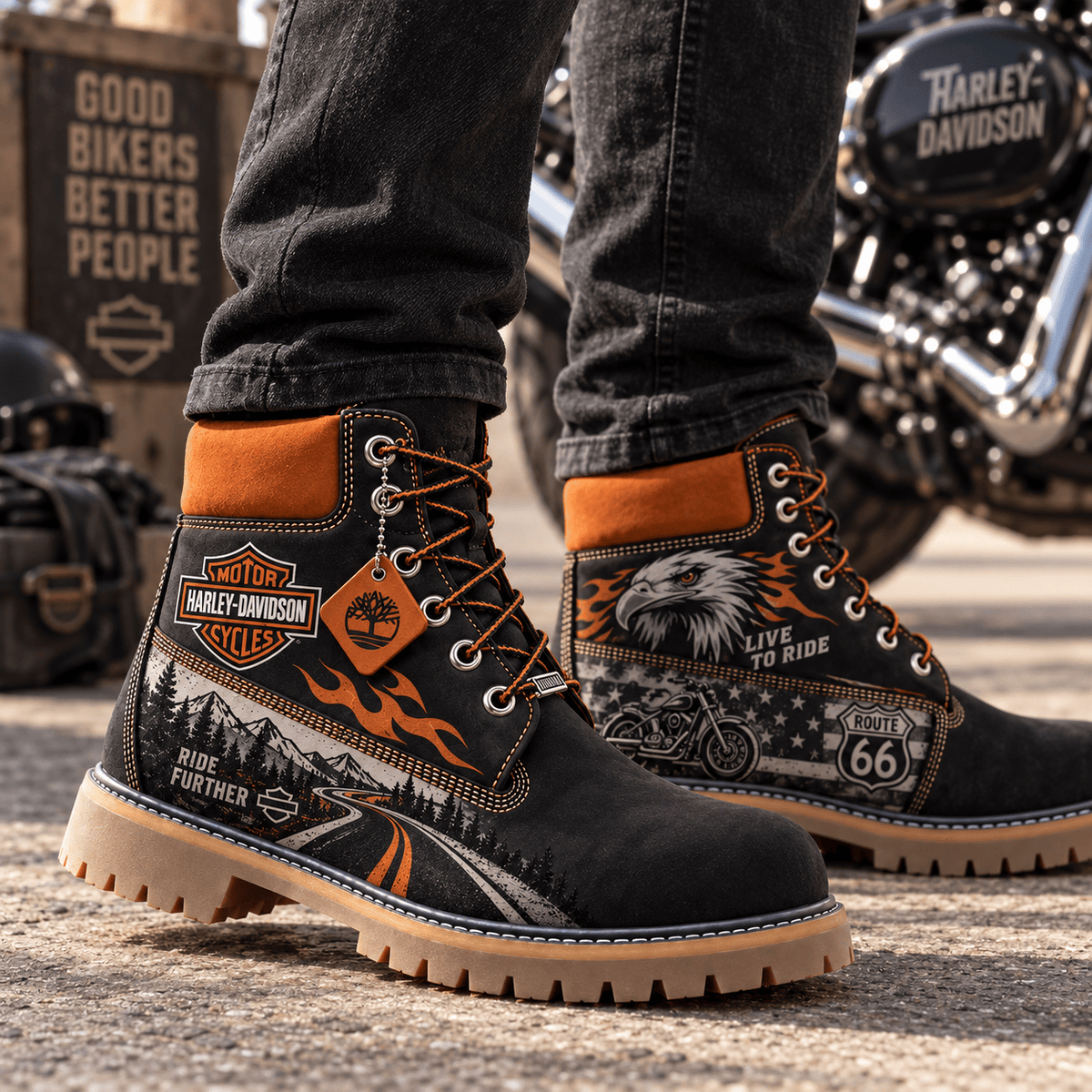 PREMIUM HLDV HERITAGE BOOTS PTKL