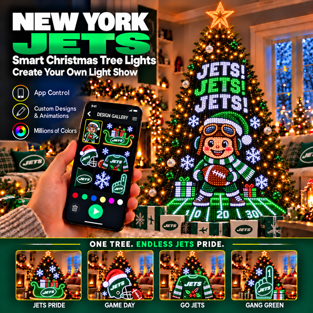 NYJ Smart Christmas Tree Lights TMH