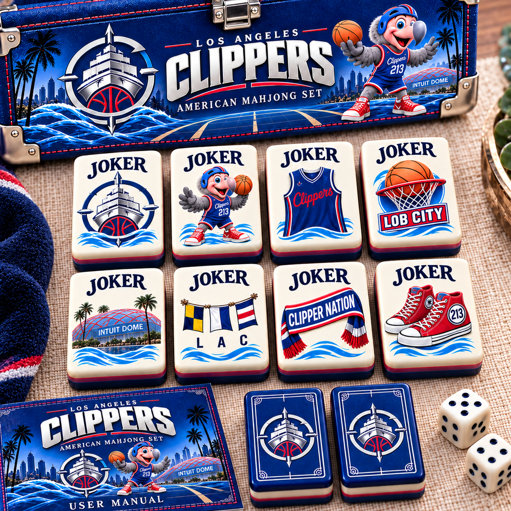 Premium LACP Mahjong Tiles Set PVNA