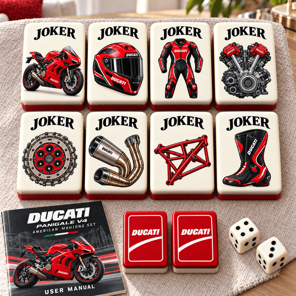 Premium DCT Mahjong Tiles Set TTMH