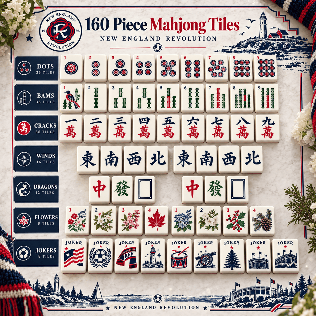 Premium NER Mahjong Tiles Set TNSM