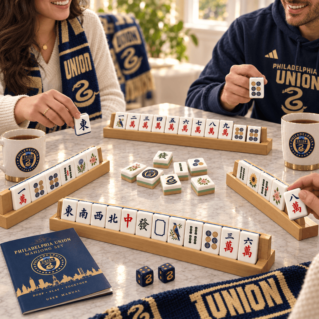 Premium PLD Mahjong Tiles Set TNSM