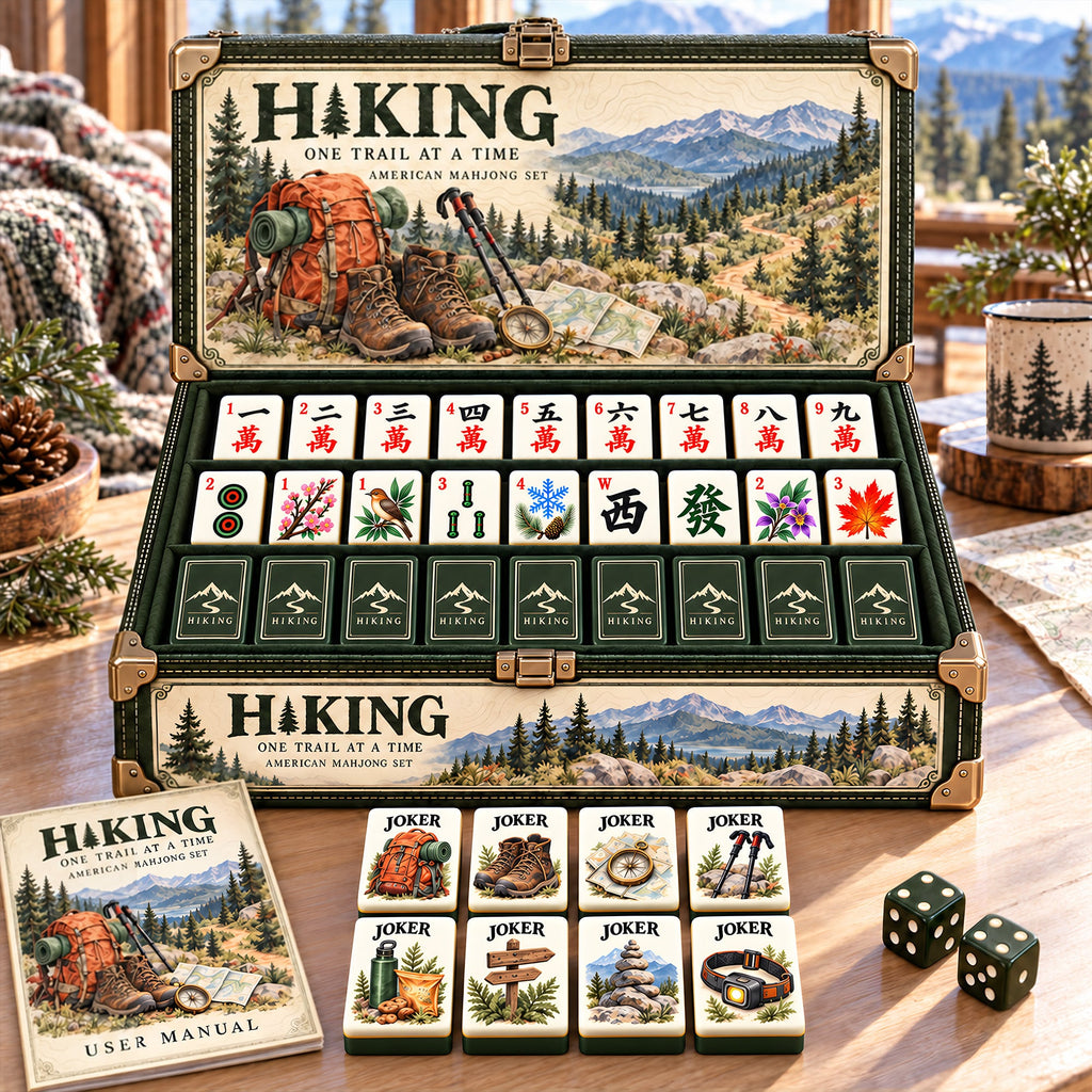 Premium HIK Mahjong Tiles Set PVNA
