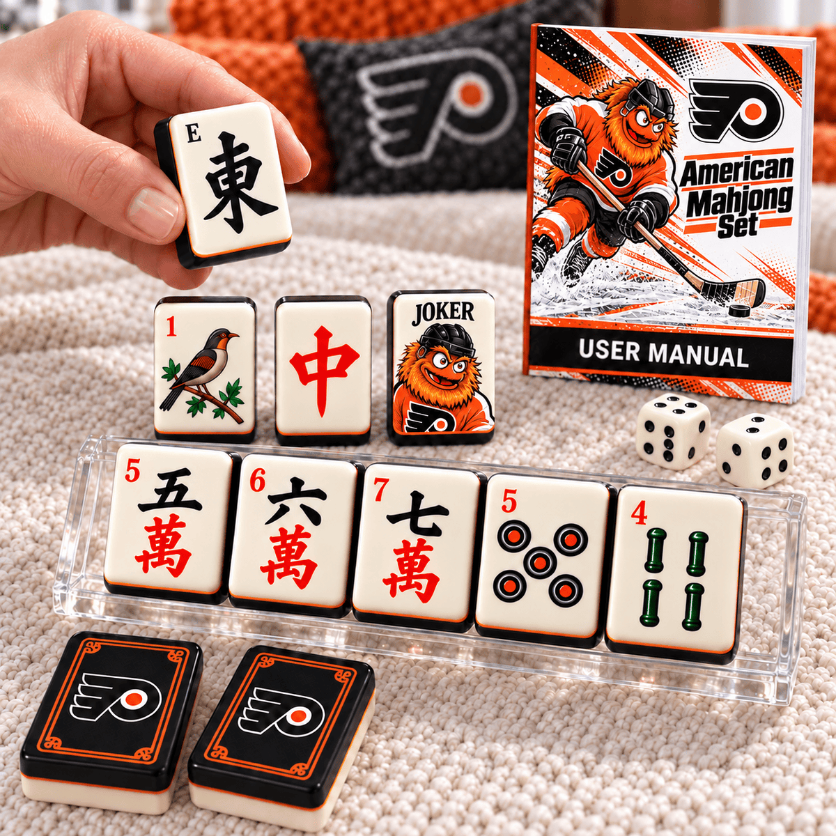 Premium PLF Mahjong Tiles Set TTMH