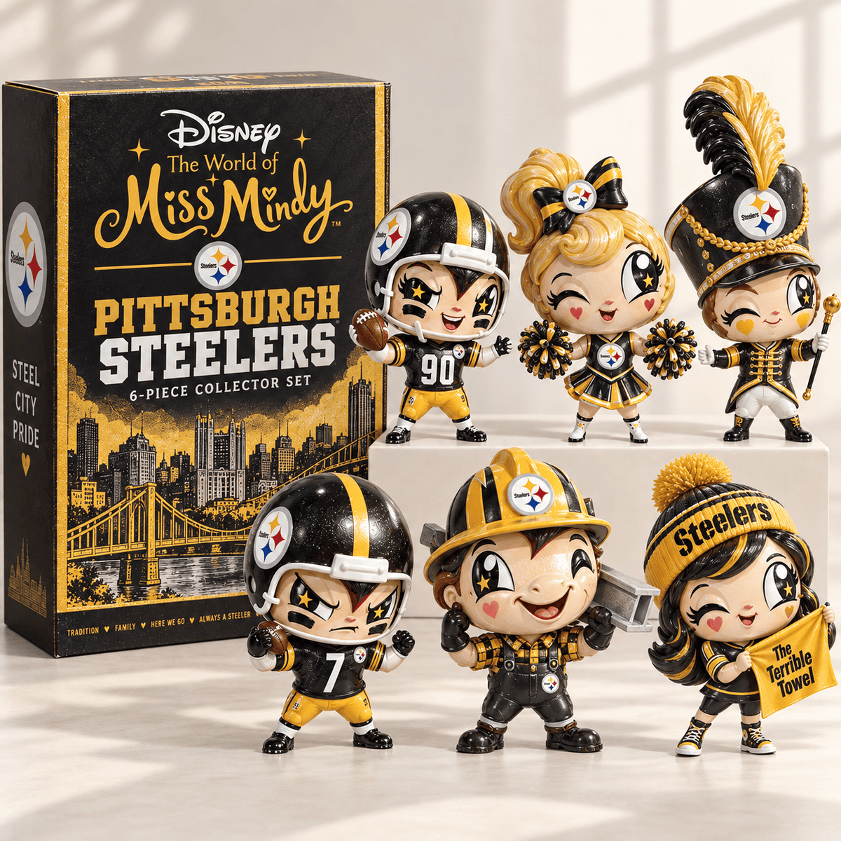 PBS Miss Mindy Figurine Collection NTTB